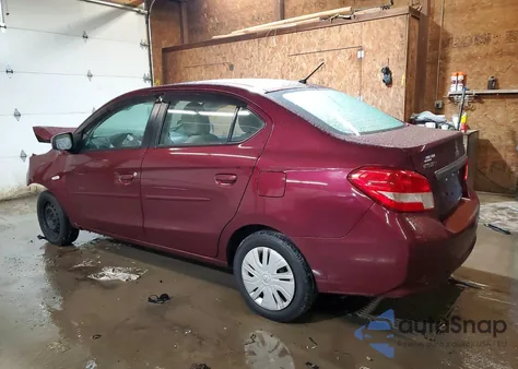 2018 Mitsubishi Mirage G4 Es z USA, uszkodzony, nr VIN ML32F3FJXJHF07036